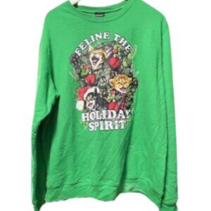 Feline the Holiday Spirit shirt size XXL